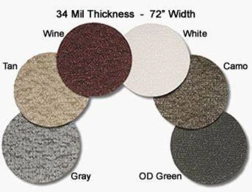 Marine Vinyl Flooring 6' Wide 34 Mil Tan 6' x 20' D27249