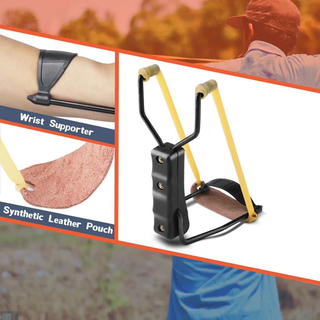 Hunting Folding Wrist Brace Slingshot Catapult B893042