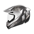 Black Dual Sport Helmet, Size: Large V560