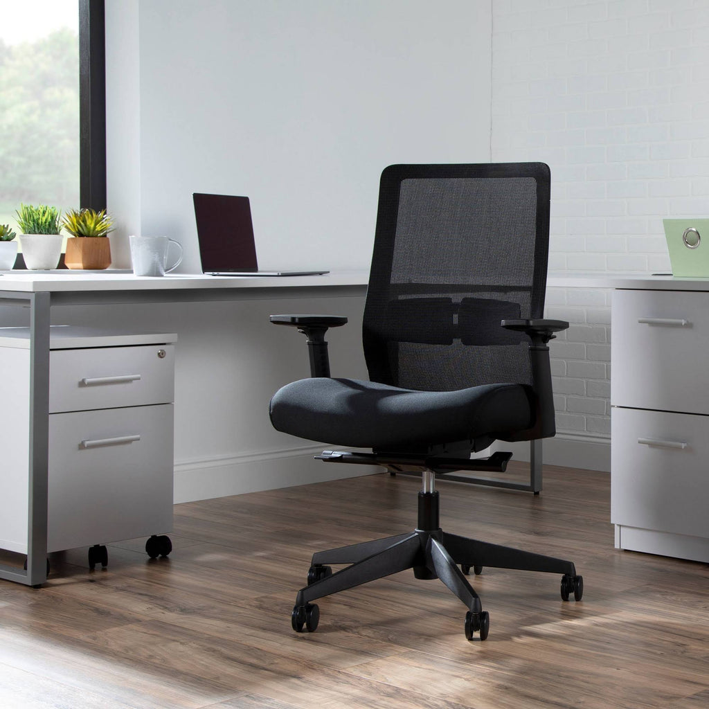 Black Commercial-Grade Task Office Chair P735