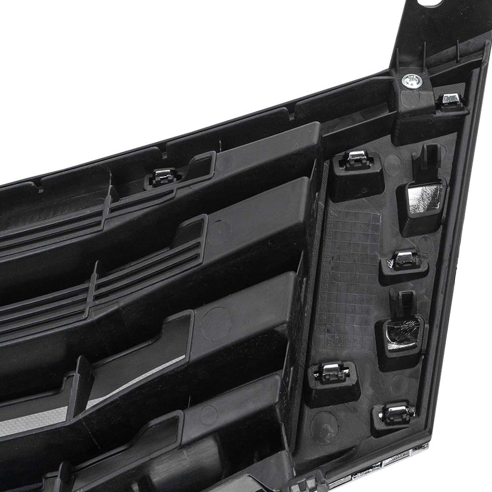 Chrome Front Bumper Hood Upper Grille Grill Trim for 2008-2010 Honda Accord Sedan 4-Door N825