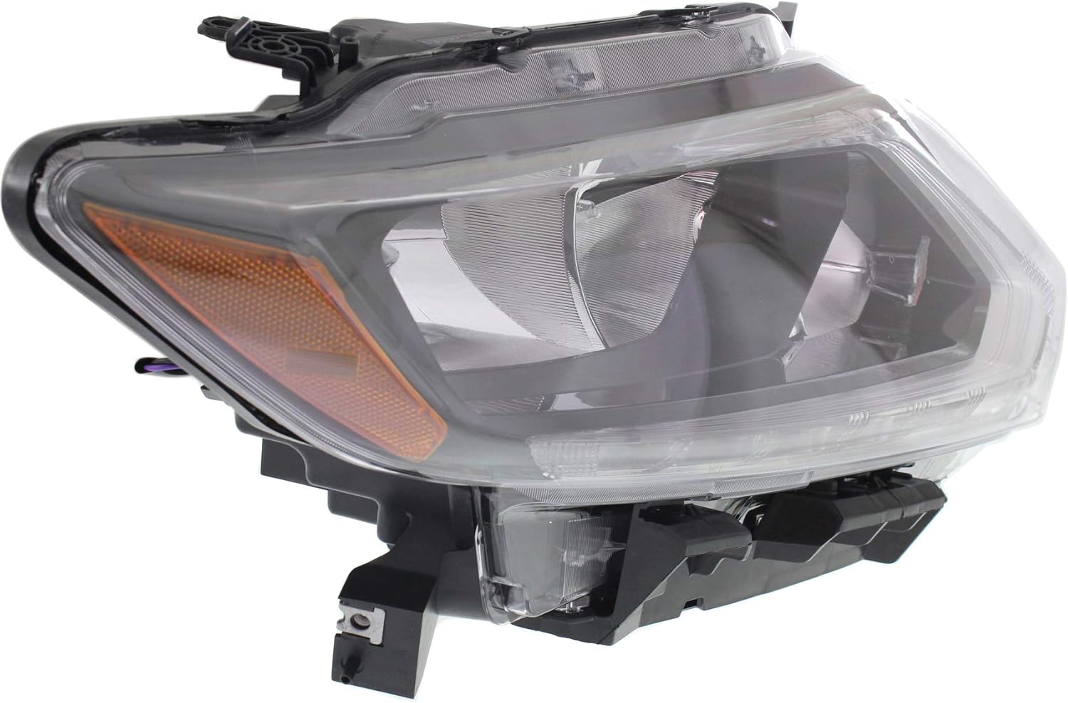Headlight Assembly Compatible with 2014-2016 Nissan Rogue Halogen Passenger Side S425332