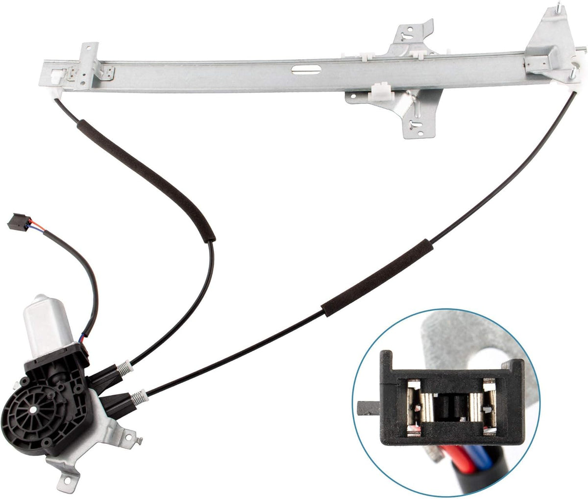 Front Passenger Side Power Window Regulator and Motor Assembly Pack of 2 Z3786