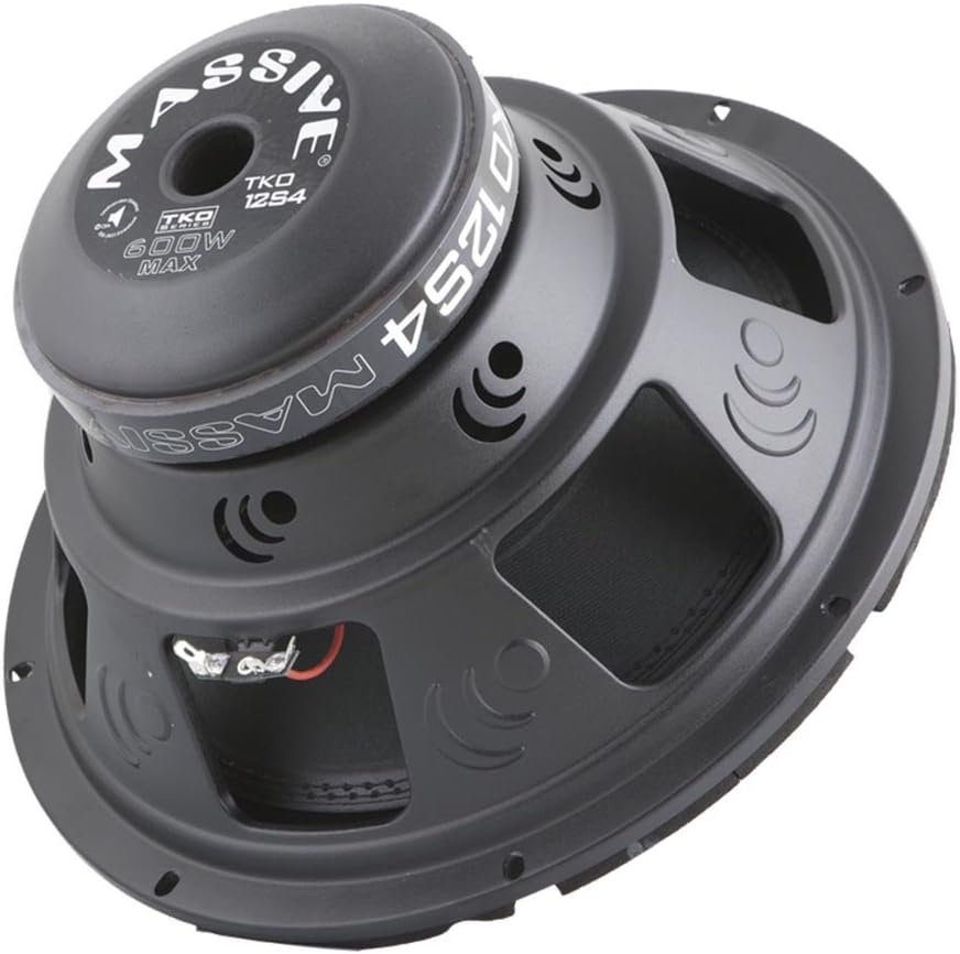 12 Inch 600 Watt Dual 4 Ohm Car Subwoofer V44250