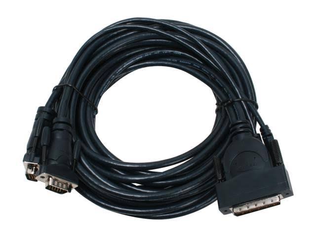Dual Port KVM Cable - 12 ft S241167