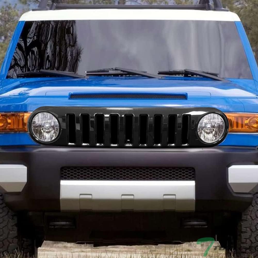 Glossy Black Vertical Front Grille C6987