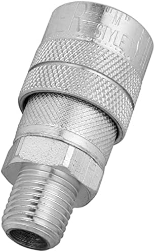 1/4" MNPT Industrial Interchange Quick-Connect Steel Coupler, Box of 100 K944