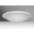 Polished Nickel Two Light Flush Mount K239