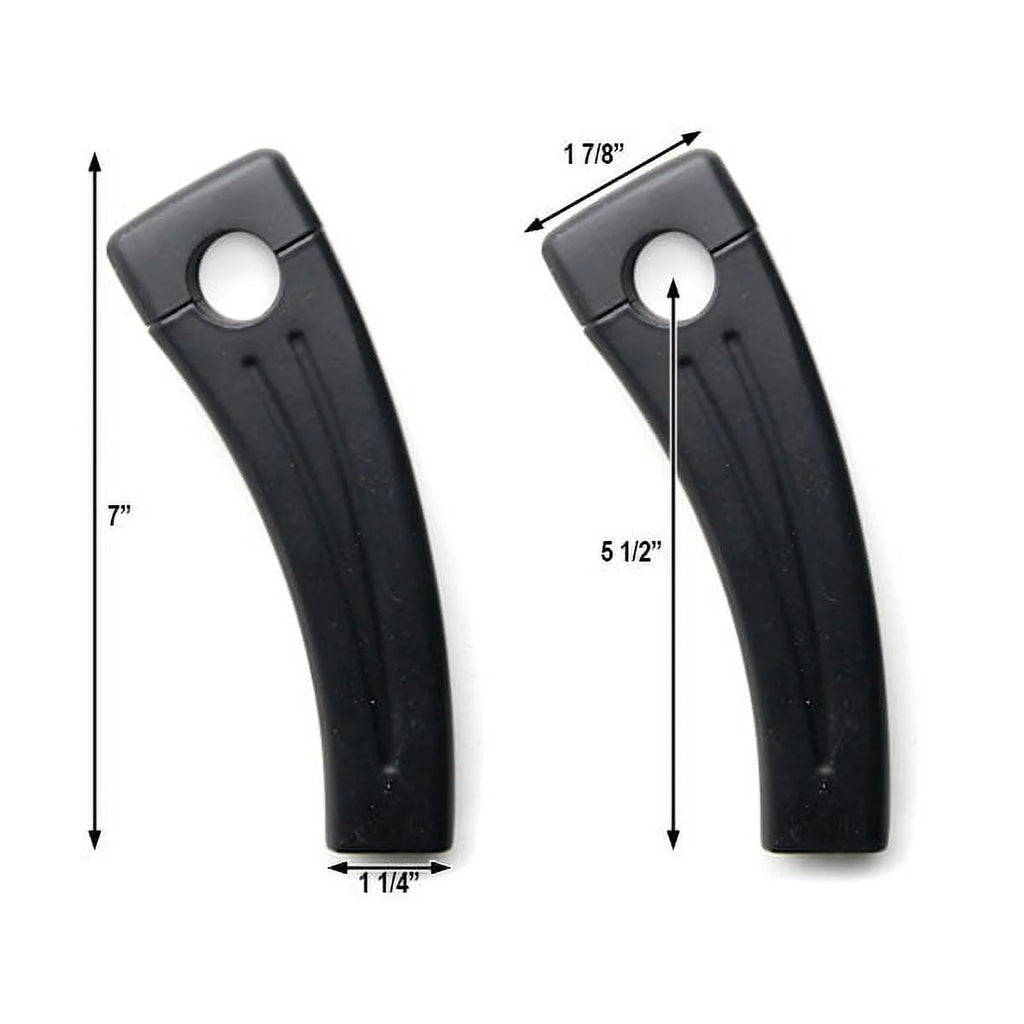 5.5" Black Bike Handlebar Pullback Risers 7/8" D605798