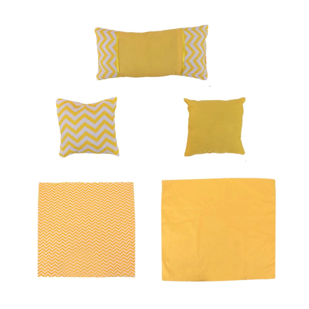Yellow 18 inch Doll Bedding Set W293675