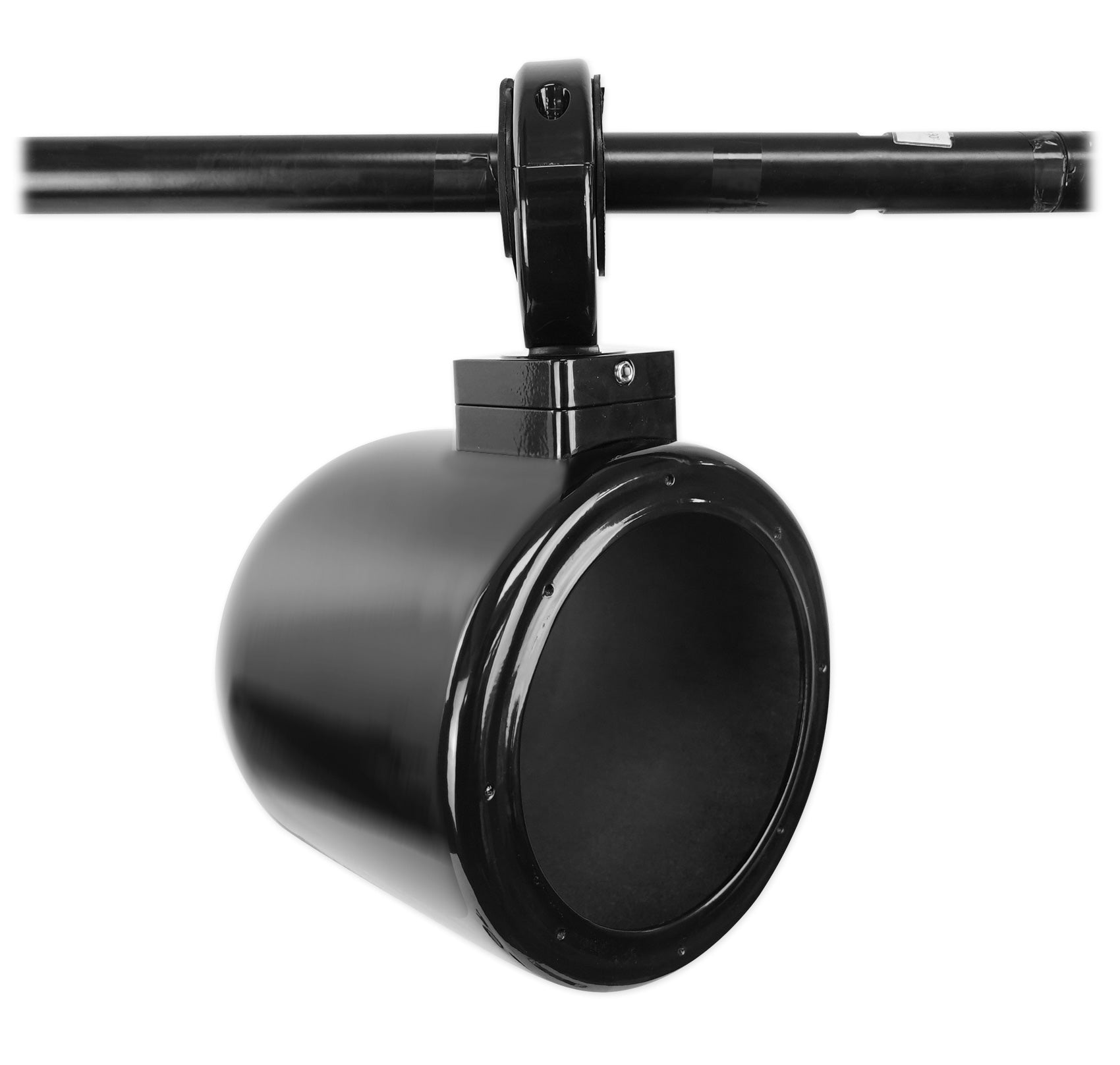 7.7" 360° Swivel Black Aluminum Wakeboard Tower Speaker Pods O692