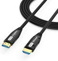 4K HDMI 2.0 High Speed 18Gbps Fiber Optic Cable PVC (50ft) Pack of 2 S218534