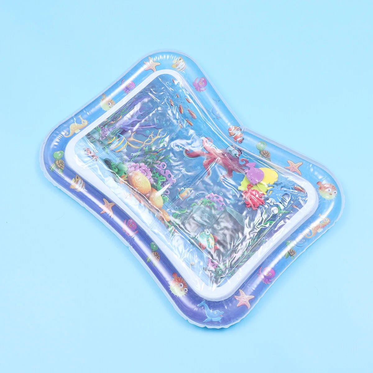 Inflatable Crawling Cushion Water Play Mat (Blue) E179