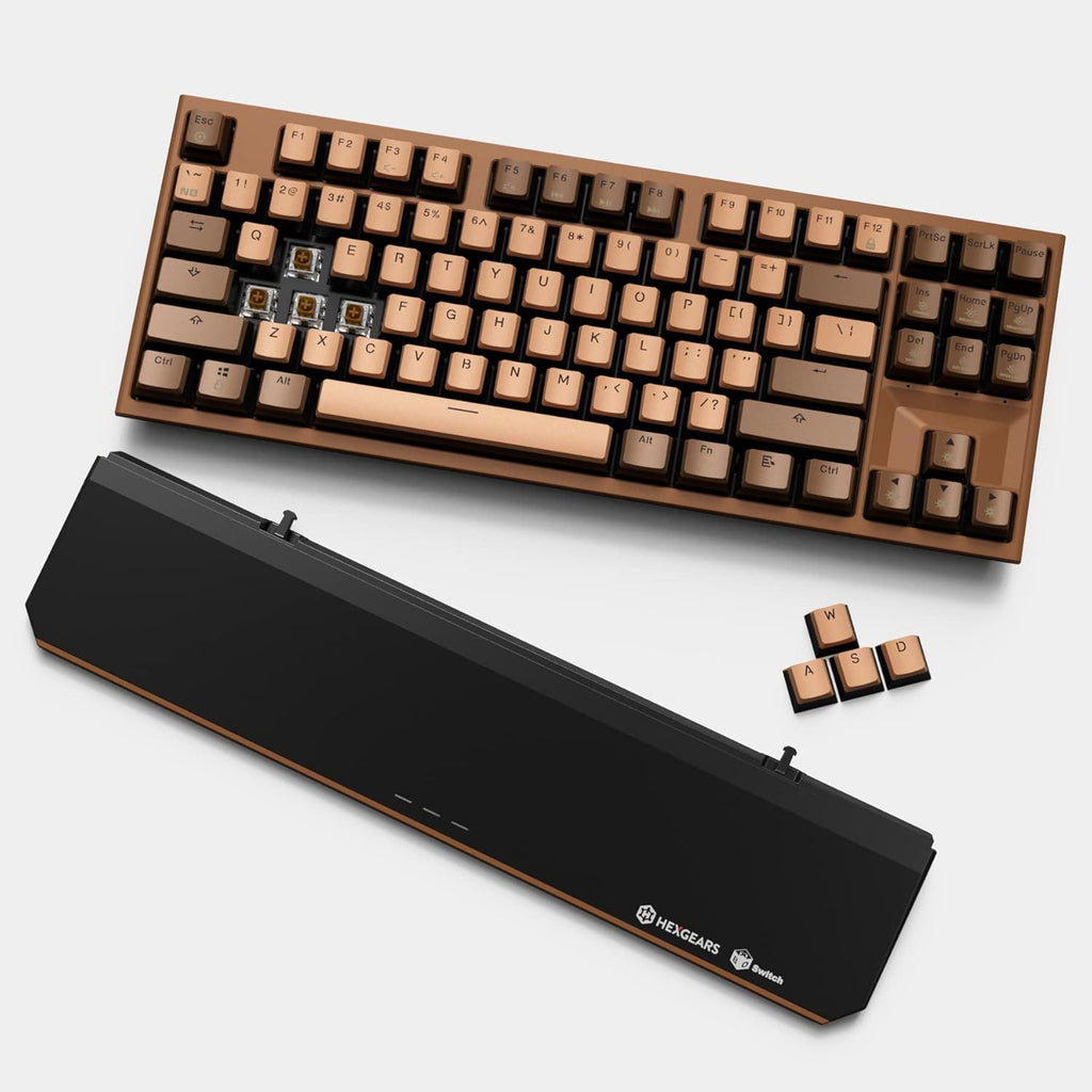 Wireless Mechanical Keyboard with Blue Kailh Box Switches M37834
