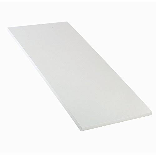 Plastic Laminate Square Edge Workbench Top, Light Gray N1659