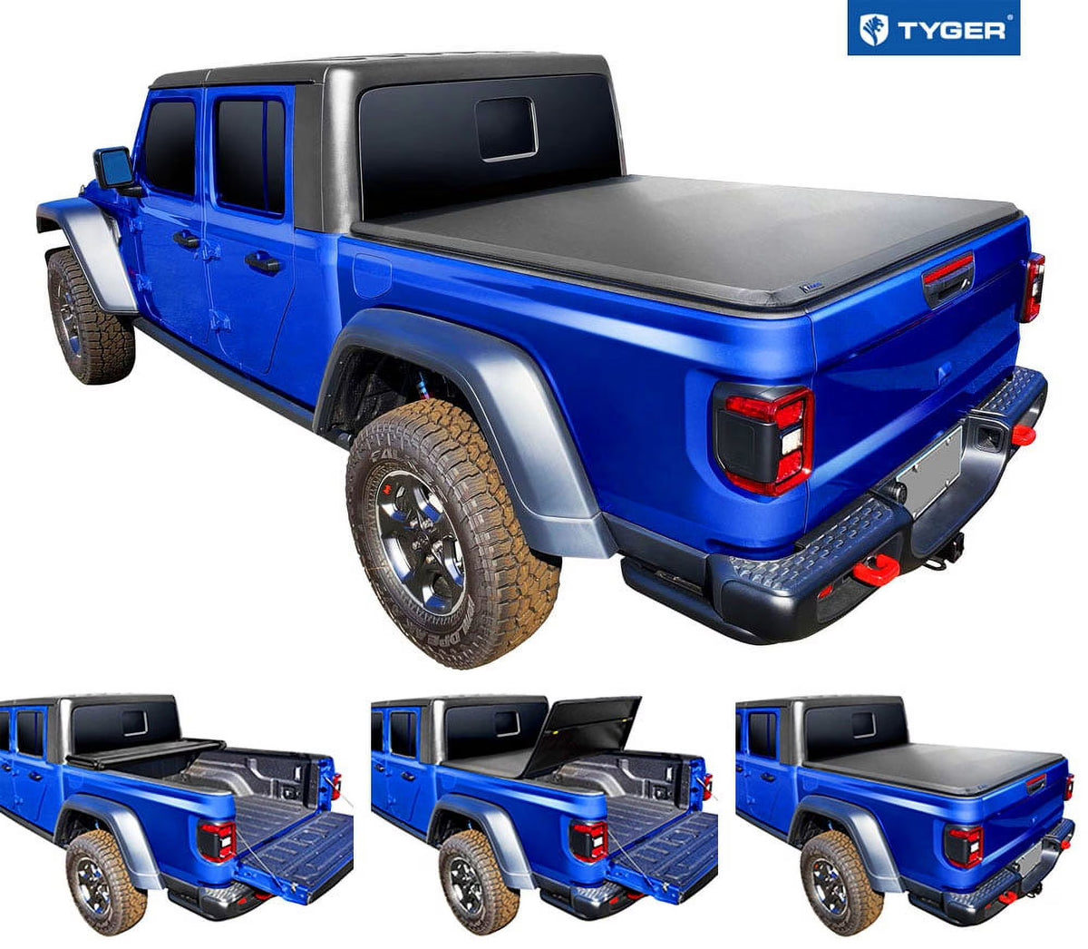 Soft Tri-fold Truck Bed Tonneau Cover Vinyl S753