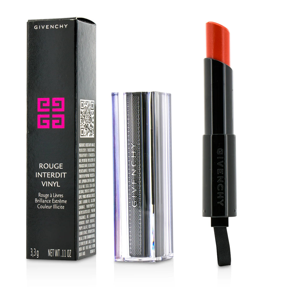 Rouge Interdit Vinyl Extreme Shine Lipstick 3.3g J318