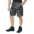 Black Camo BDU Shorts C530