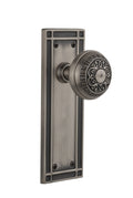 Antique Pewter Passage Door Knob Z33136