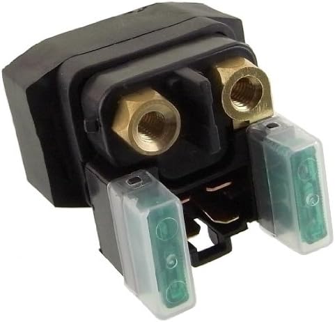 Starter & Solenoid Relay Replacement for Yamaha YFM660 Raptor ATV, Pack of 2 O402
