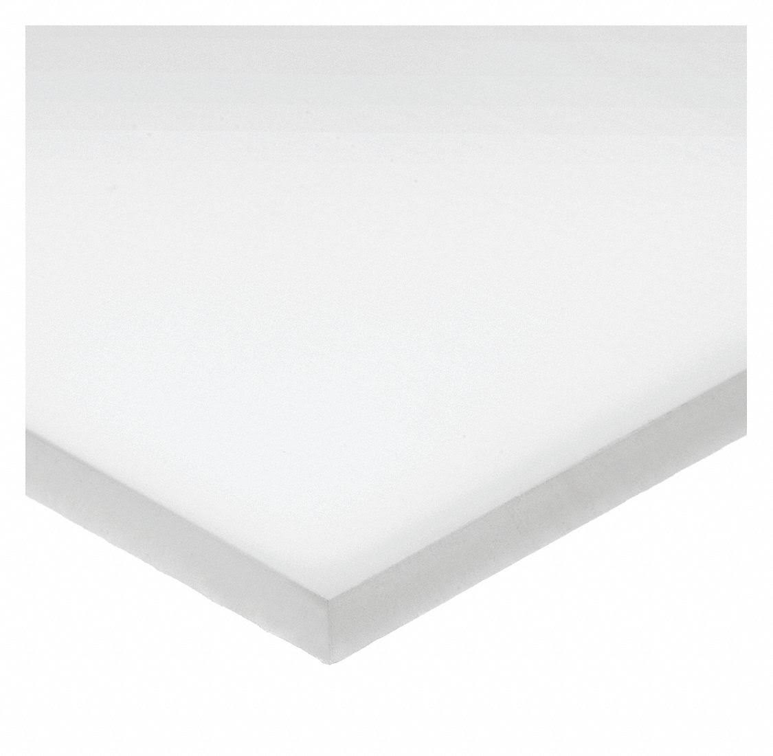 White Acetal Plastic Sheet X20371