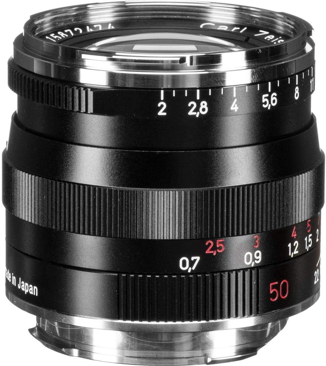 Plannar T ZM 2/50 Standard Camera Lens for Leica M-Mount Rangefinder Cameras F34725