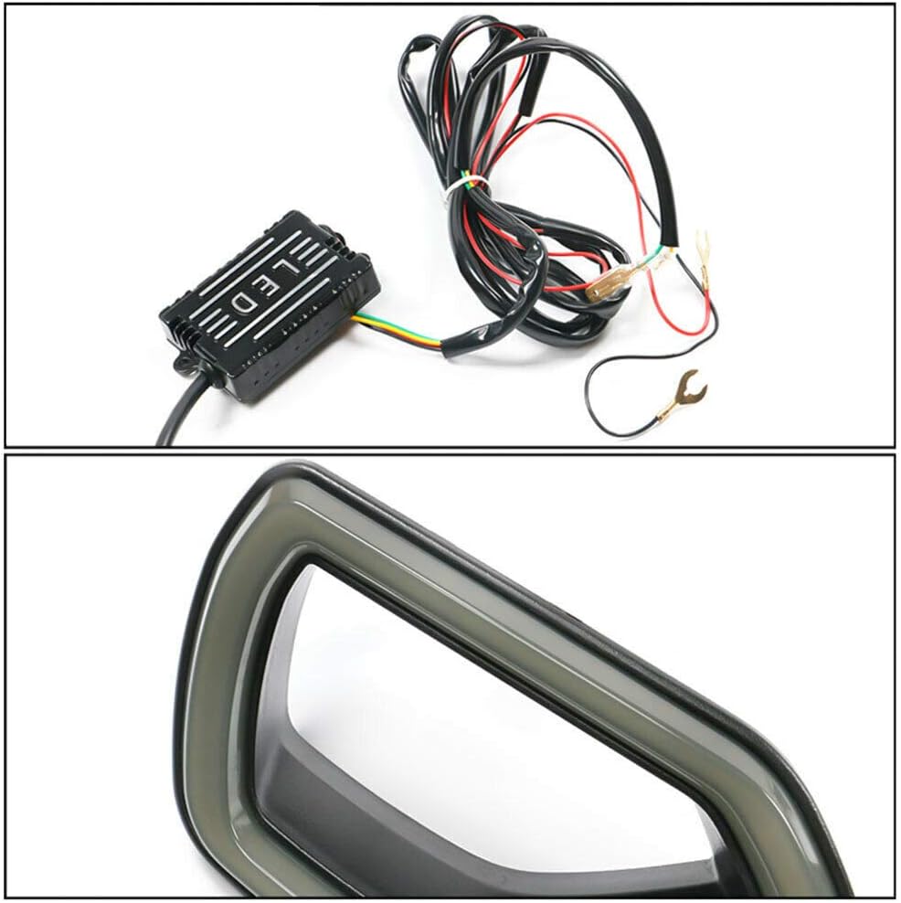Smoked Grille Light Assembly, Front LED White & Yellow Lights, Pack of 2 L4835