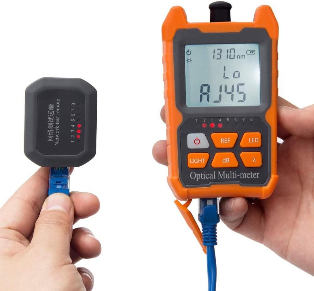 Fiber Optic Cable Tester with Visual Fault Locator I405277