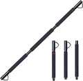 Resistance Band Bar with Easy Grip Foam, 43'' Length, Max Load 500lbs, Pack of 2 W676