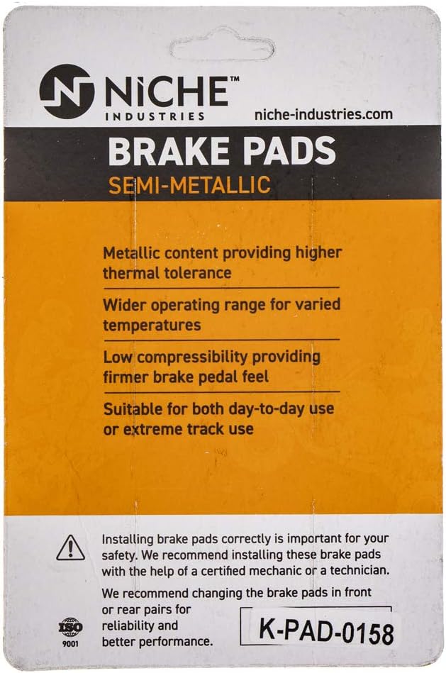 Semi-Metallic Brake Pad Set Pack of 2 C6374