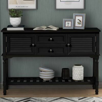 Black Console Table D102