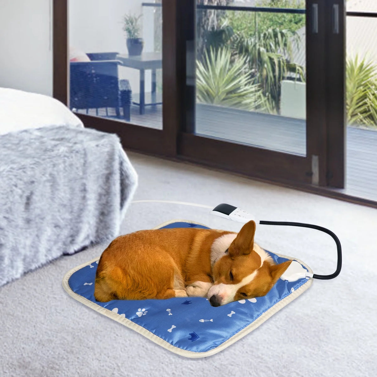 Heating Mat with Adjustable Temperature and Timer E833582