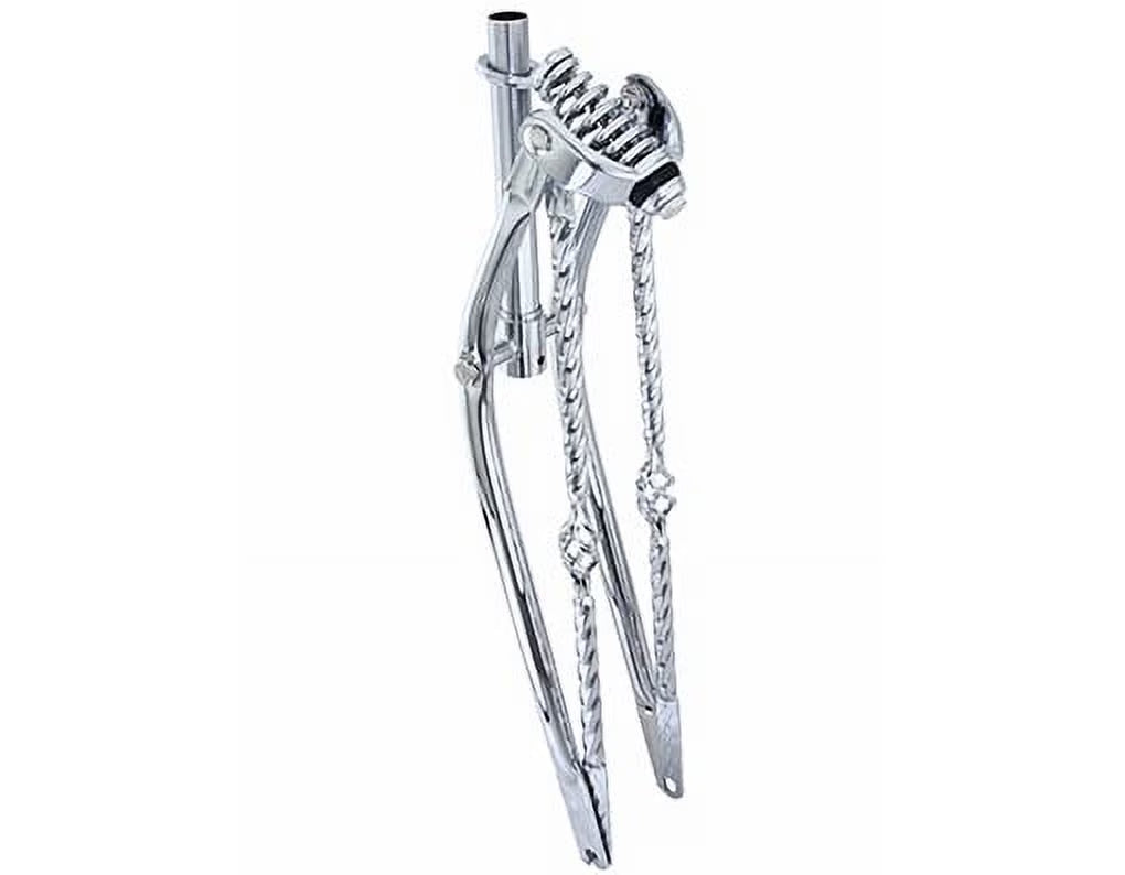 26" Bike Classic Spring Fork with Twisted Cage Bars D5552
