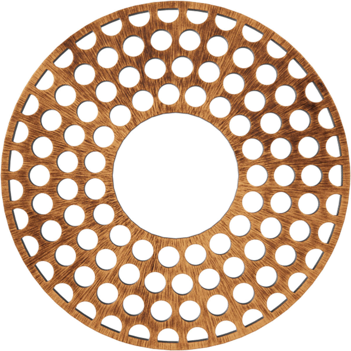Antiqued Copper PVC Pierced Ceiling Medallion D66490