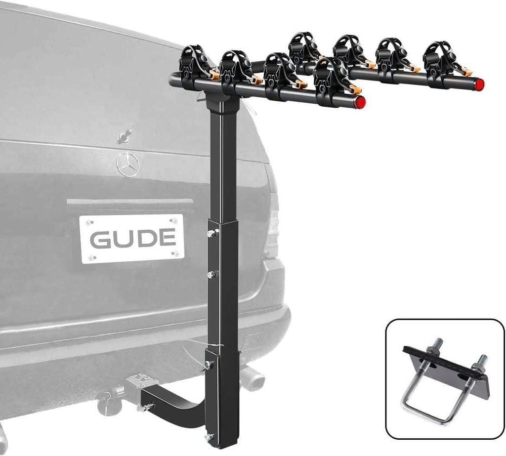 4 Bike Rack for Car Hitch Mount 2'' Hitch Receiver Heavy Duty Bicycle Carrier Rack X6252