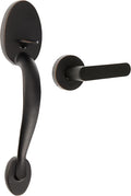 Oil Rubbed Bronze Interior Lever Passage Handleset Pack of 2 A29198