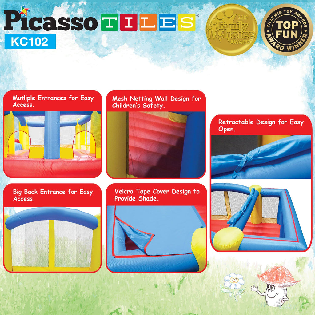 Inflatable Bouncer Jumping House with Slide O89341