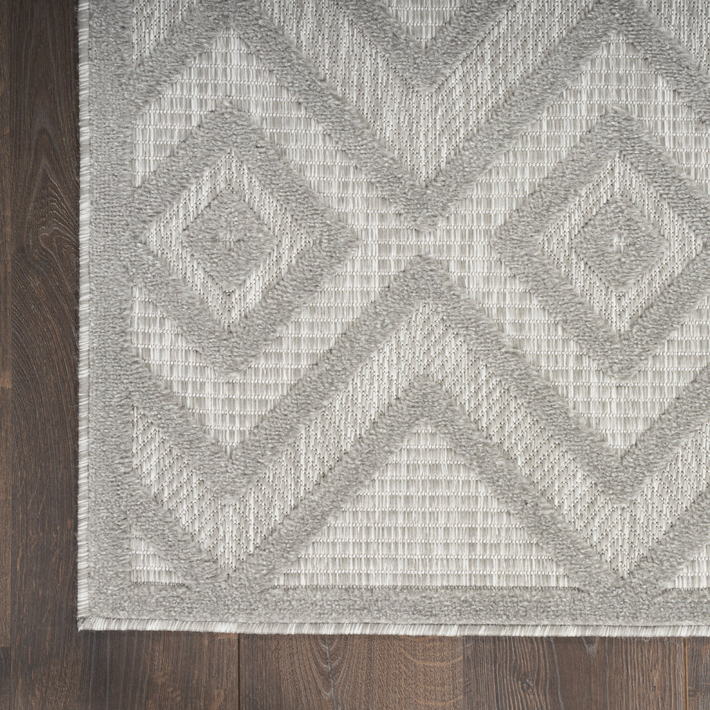Silver Grey 6' x 9' Area Rug S844
