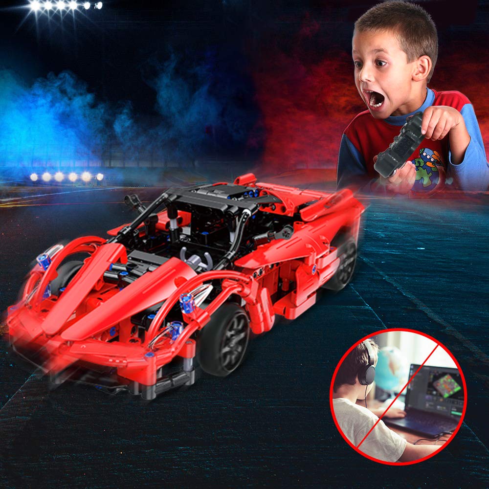 Remote Control Roadster Building Bricks Toy K57519