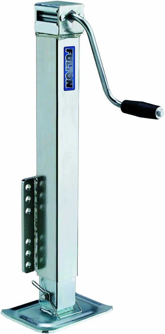 Bolt-On Trailer Tongue Jack with Drop Leg, 2500 lb. Weight Capacity Y899