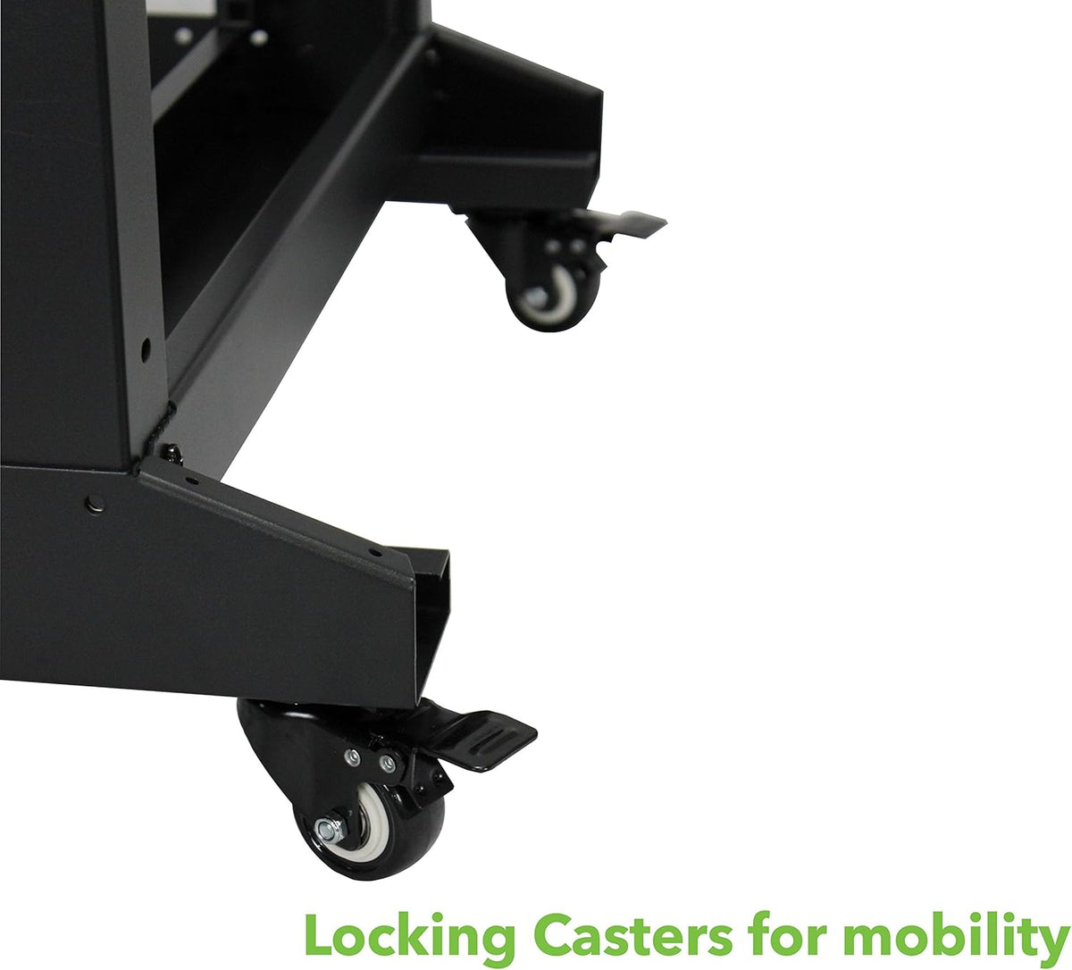 22U 4-Post Open Frame Server Rack Black E95755