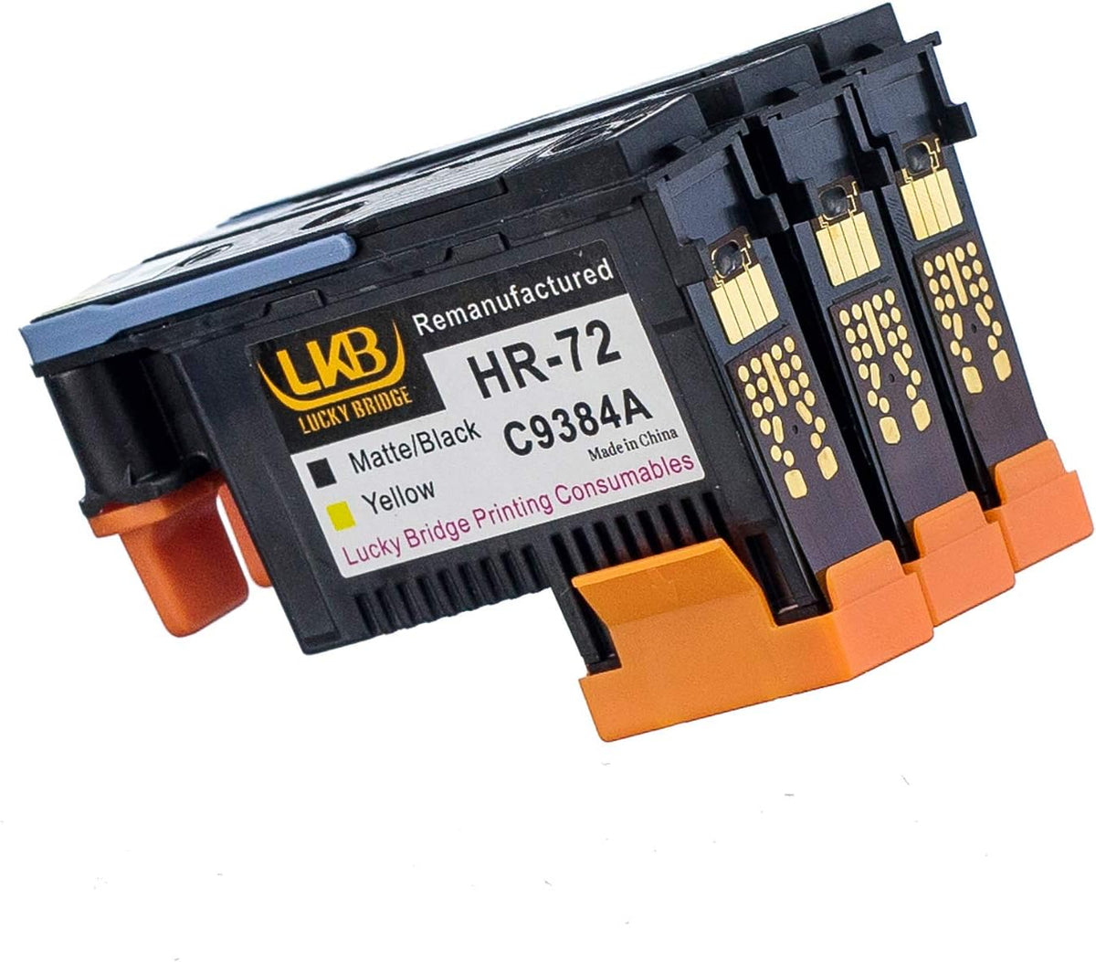 Remanufactured HP72 Printheads Replacement for HP Designjet Printers, 1 Set 3PK, Pack of 2 J437