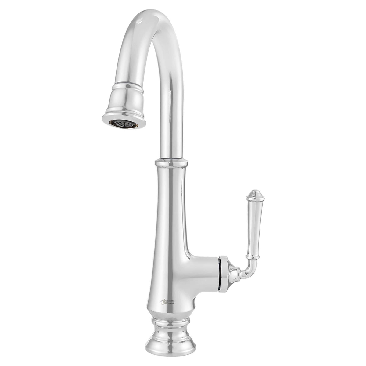 Polished Chrome Single Handle Pull-Down Spray Bar Faucet D5076