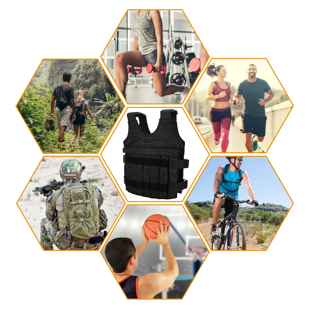 Adjustable Weighted Vest (Black) Q183792