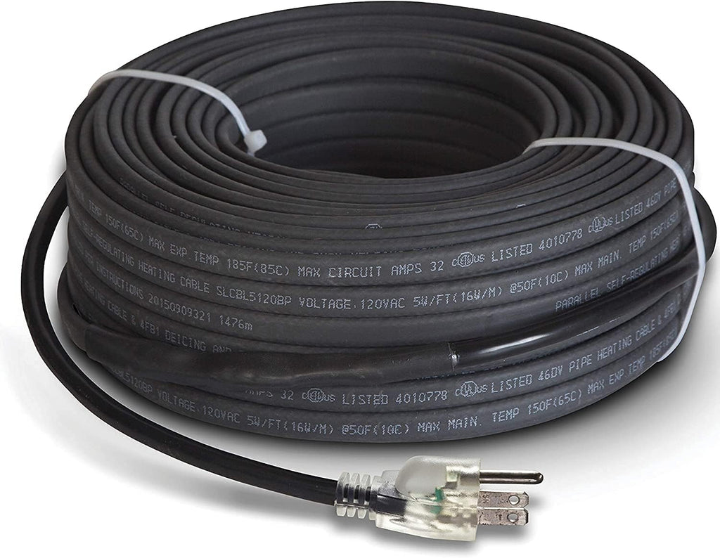 6 Feet Self-Regulating Plug-in Ready Heat Cable S231