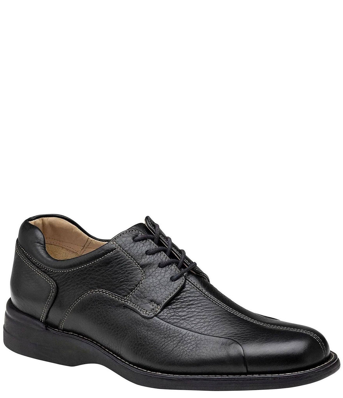 Black Tumbled Calf Bicycle Shoes Y3793