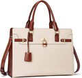 Leather Laptop Handbag 15.6 Inch Work Tote M4415