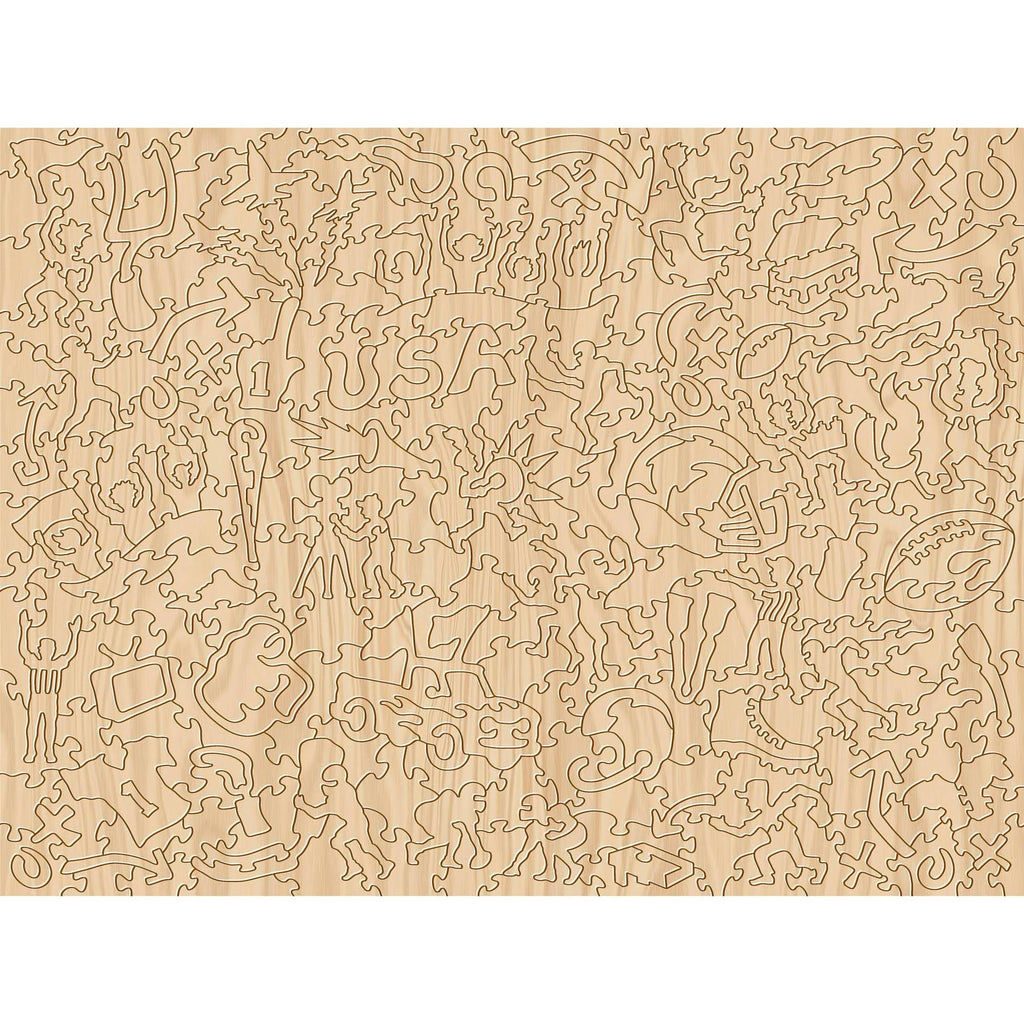 333pc Wooden Puzzle E960099