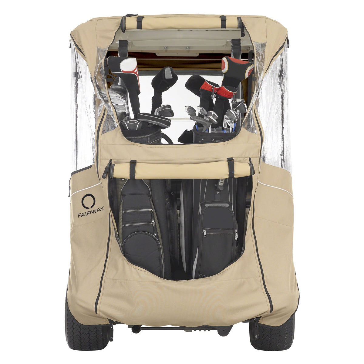 Khaki Golf Cart Enclosure I4122