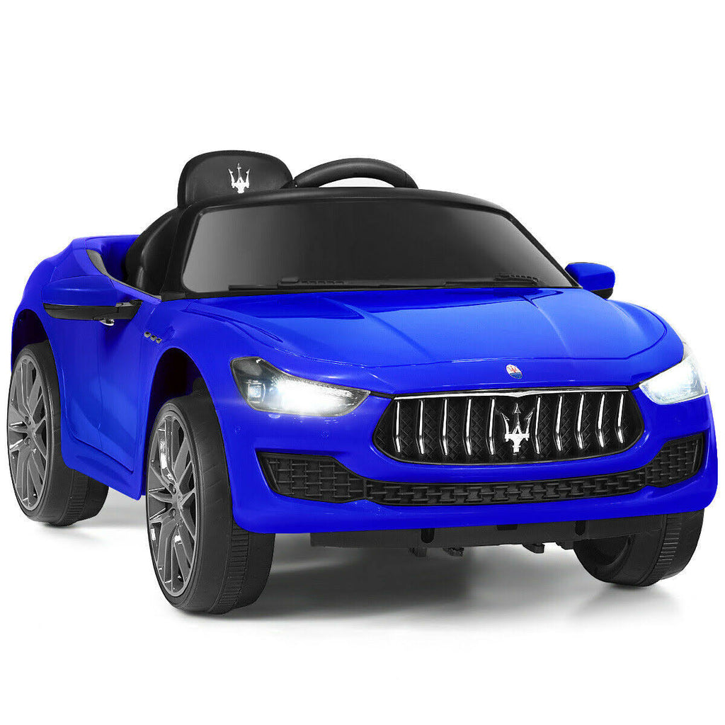 Blue 12 V Remote Control Kids Ride on Car V8290